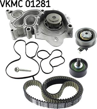SKF VKMC 01281 - Water Pump & Timing Belt Set car-mod.net