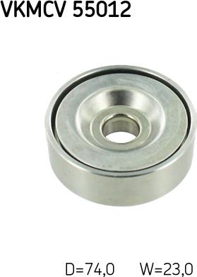 SKF VKMCV 55012 - Pulley, v-ribbed belt car-mod.net