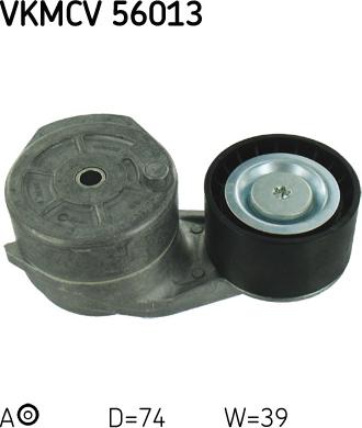 SKF VKMCV 56013 - Pulley, v-ribbed belt car-mod.net