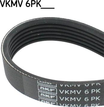 SKF VKMV 6PK2270 - V-Ribbed Belt car-mod.net