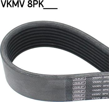 SKF VKMV 8PK1232 - V-Ribbed Belt car-mod.net