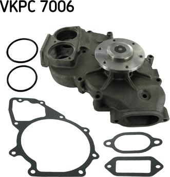 SKF VKPC 7006 - Water Pump car-mod.net