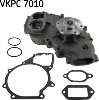 SKF VKPC 7010 - Water Pump car-mod.net