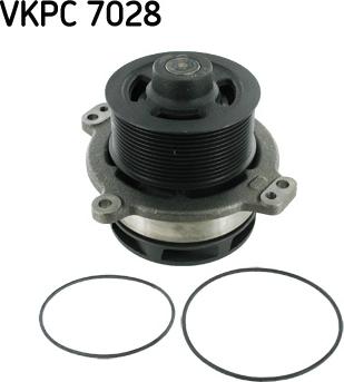 SKF VKPC 7028 - Water Pump car-mod.net
