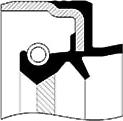 SKT 046121-P - Shaft Seal, differential car-mod.net