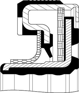 SKT 047917-FPK - Shaft Seal, crankshaft car-mod.net