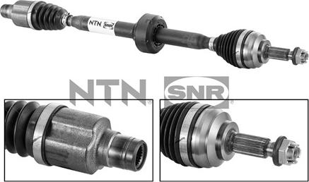 SNR DK55.004 - Drive Shaft car-mod.net