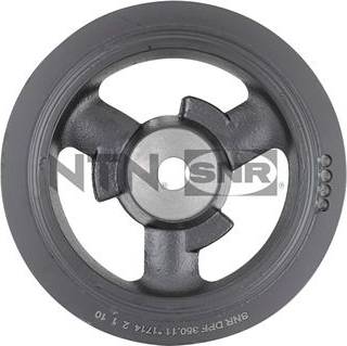 SNR DPF350.11 - Belt Pulley, crankshaft car-mod.net