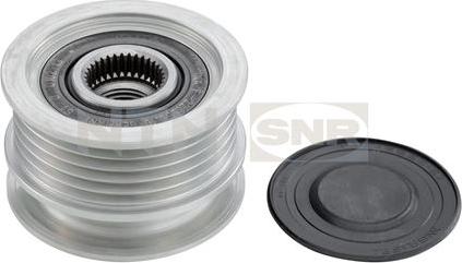 SNR GA754.04 - Pulley, alternator, freewheel clutch car-mod.net
