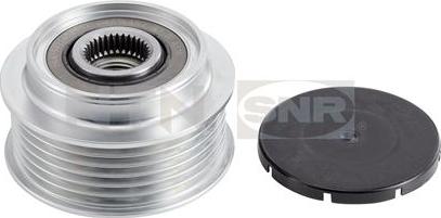 SNR GA754.13 - Pulley, alternator, freewheel clutch car-mod.net