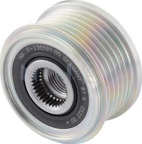 SNR GA758.08 - Pulley, alternator, freewheel clutch car-mod.net
