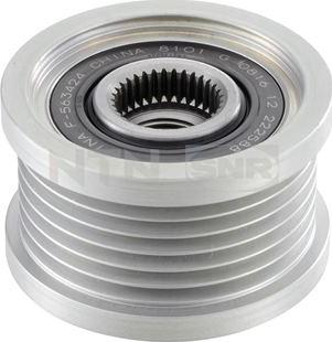 SNR GA753.09 - Pulley, alternator, freewheel clutch car-mod.net