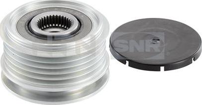 SNR GA784.04 - Pulley, alternator, freewheel clutch car-mod.net