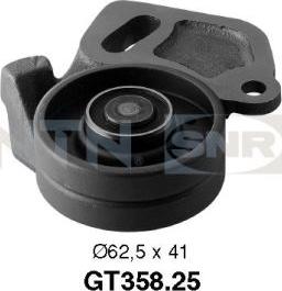 SNR GT358.25 - Tensioner Pulley, timing belt car-mod.net