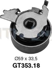 SNR GT353.18 - Tensioner Pulley, timing belt car-mod.net