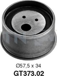 SNR GT373.02 - Tensioner Pulley, timing belt car-mod.net