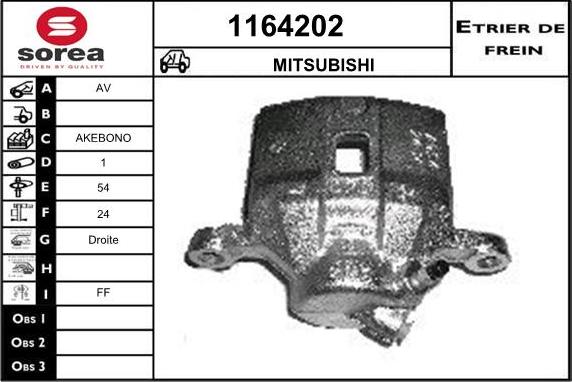 SNRA 1164202 - Brake Caliper car-mod.net