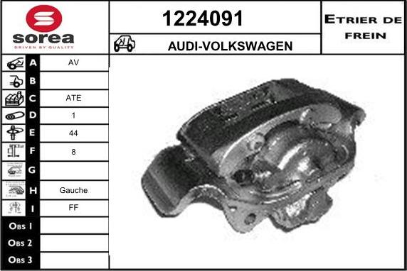 SNRA 1224091 - Brake Caliper car-mod.net