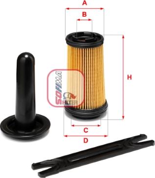 Sofima S 4405 U - Urea Filter car-mod.net