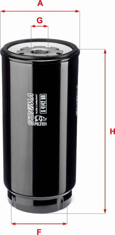 Sofima S 4142 NR - Fuel filter car-mod.net