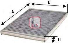 Sofima S 4225 CA - Filter, interior air car-mod.net