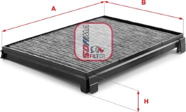 Sofima S 4352 CA - Filter, interior air car-mod.net