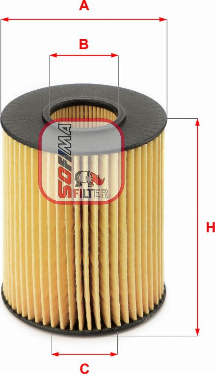 Sofima S 5077 PE - Oil Filter car-mod.net