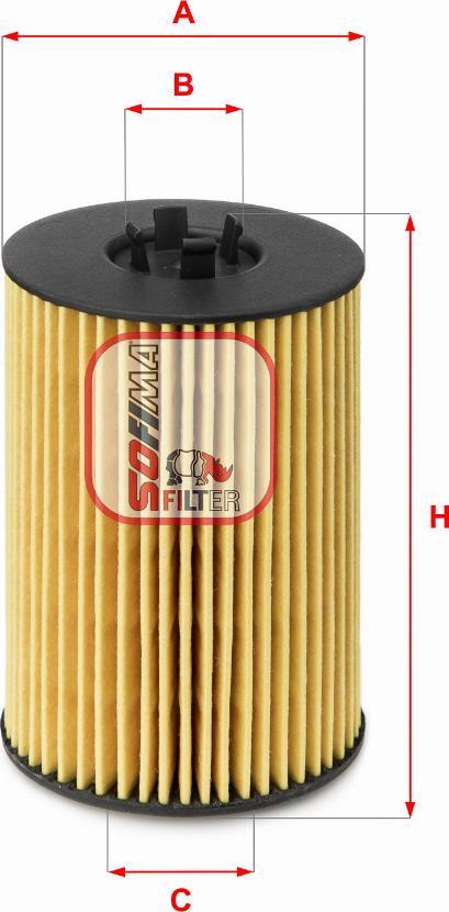 Sofima S 5144 PE - Oil Filter car-mod.net