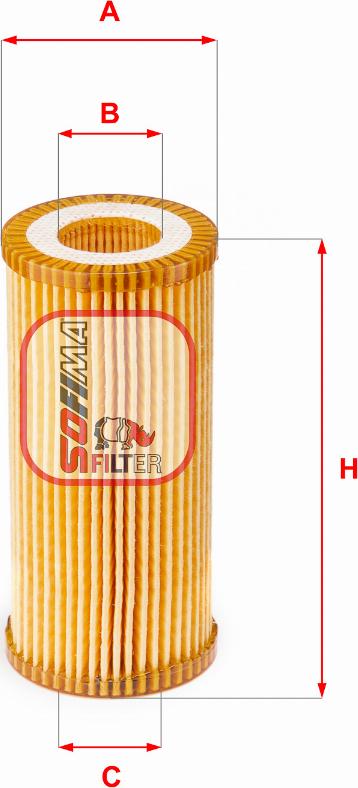 Sofima S 5153 PE - Oil Filter car-mod.net