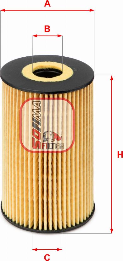 Sofima S 5106 PE - Oil Filter car-mod.net