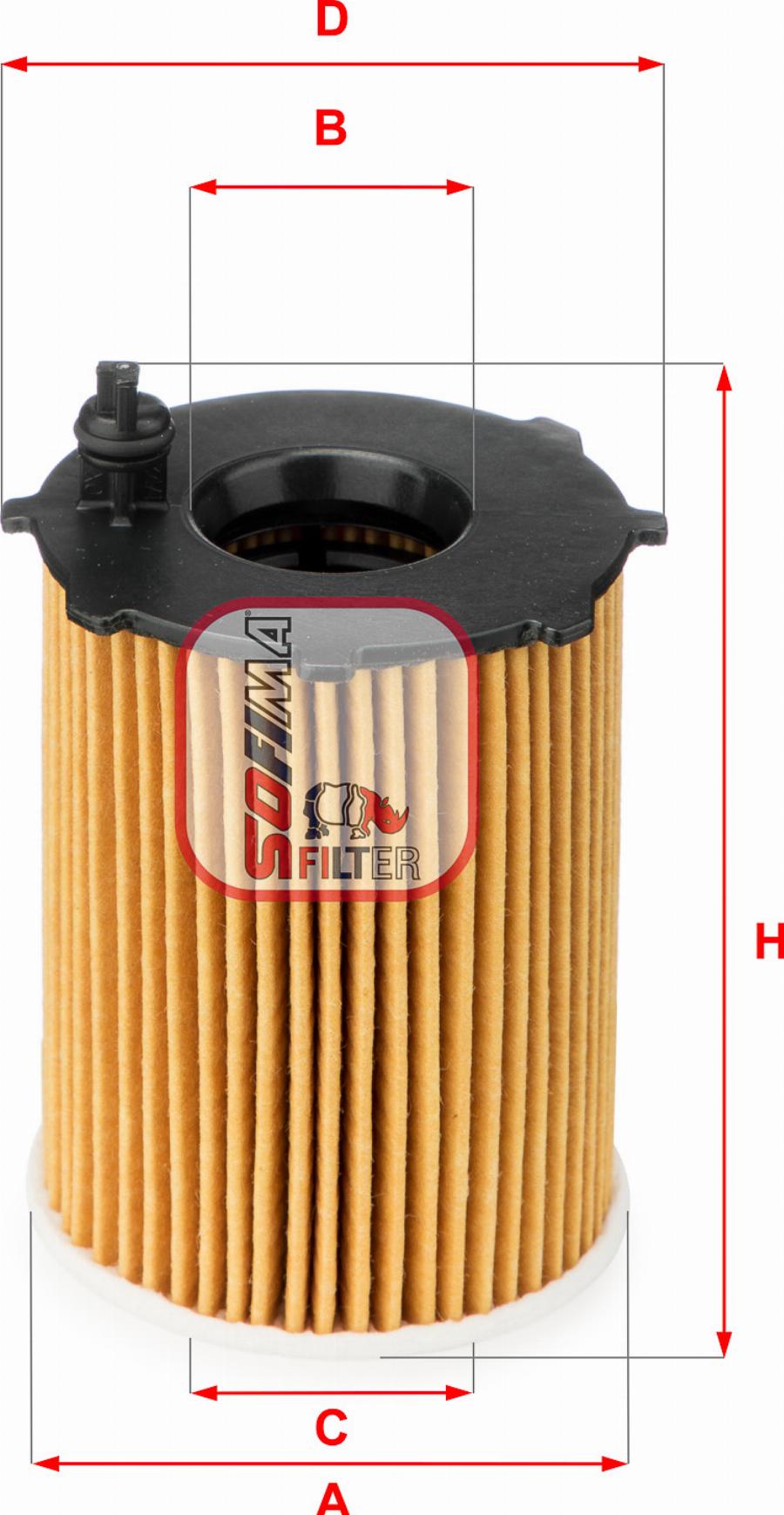 Sofima S 5128 PE - Oil Filter car-mod.net