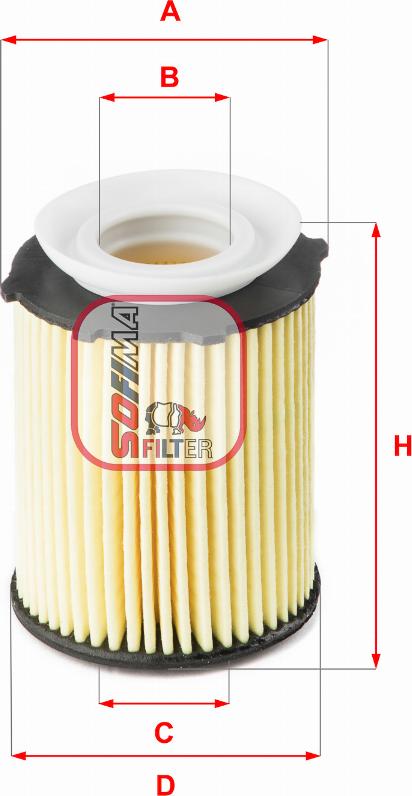 Sofima S 5178 PE - Oil Filter car-mod.net