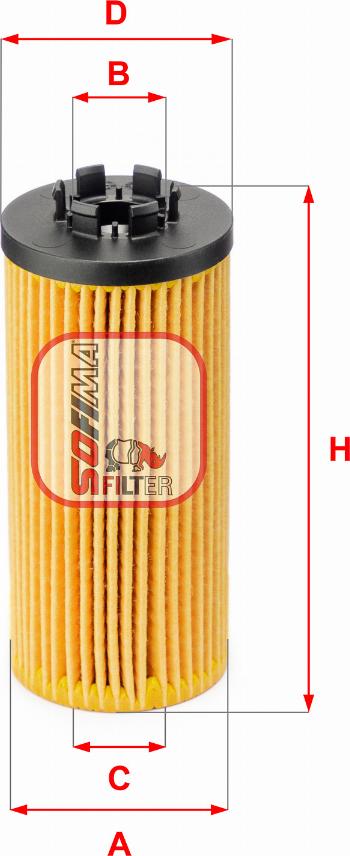 Sofima S 5211 PE - Oil Filter car-mod.net