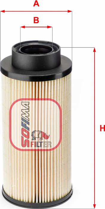 Sofima S 6008 NE - Fuel filter car-mod.net