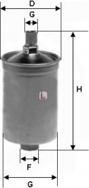 Sofima S 1503 B - Fuel filter car-mod.net