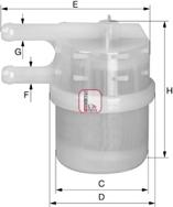 Sofima S 1020 B - Fuel filter car-mod.net