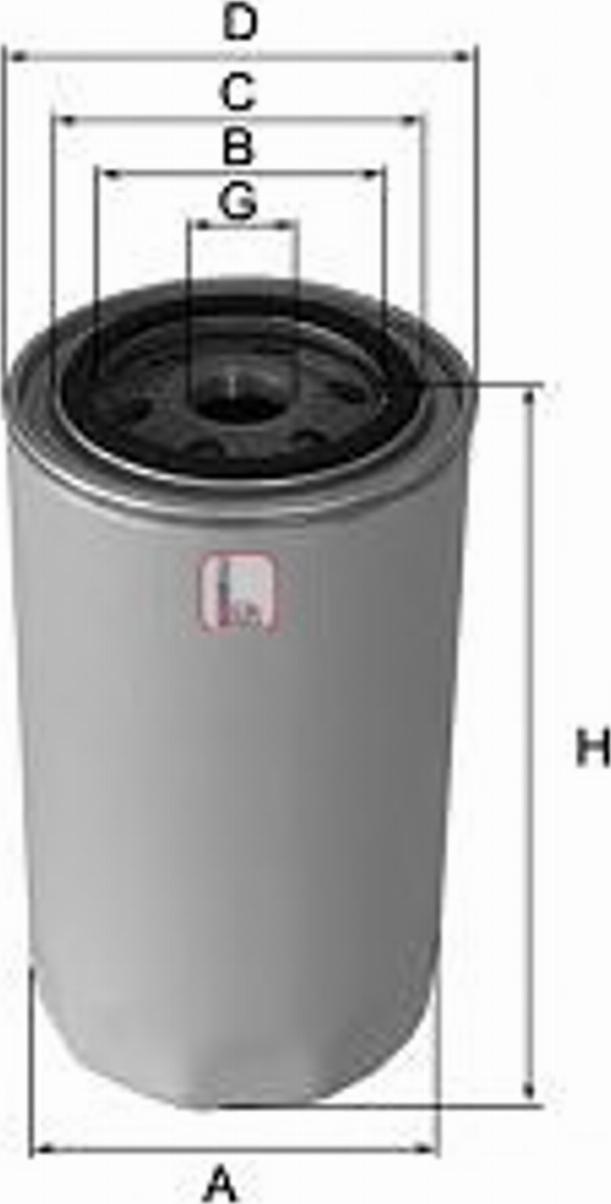 Sofima S 8800 R - Oil Filter car-mod.net