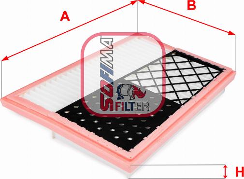 Sofima S 3462 A - Engine Air Filter car-mod.net