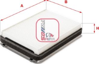 Sofima S 3425 C - Filter, interior air car-mod.net