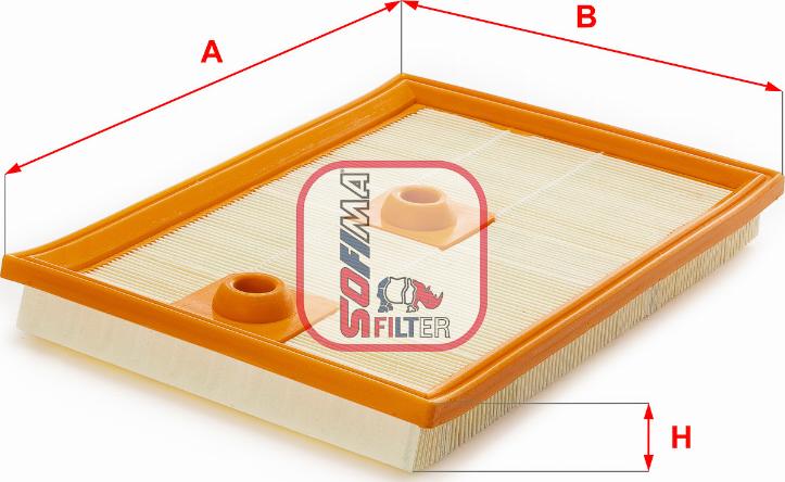 Sofima S 3549 A - Engine Air Filter car-mod.net