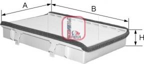 Sofima S 3071 C - Filter, interior air car-mod.net