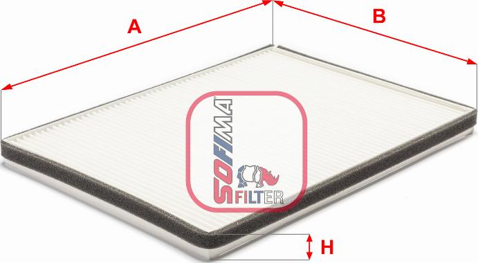 Sofima S 3062 C - Filter, interior air car-mod.net