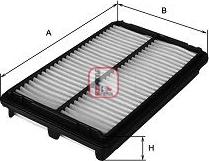 Sofima S 4490 A - Engine Air Filter car-mod.net