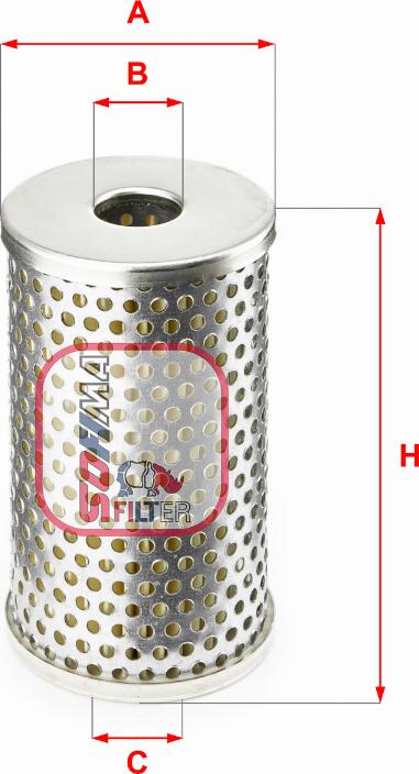 Sofima S 3081 PO - Oil Filter car-mod.net