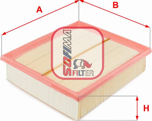 Sofima S 3192 A - Engine Air Filter car-mod.net