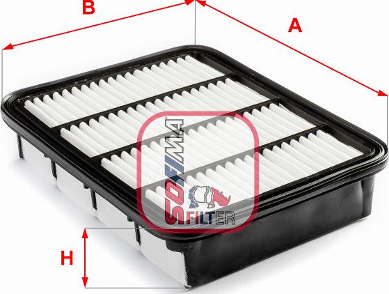 Sofima S 3169 A - Engine Air Filter car-mod.net