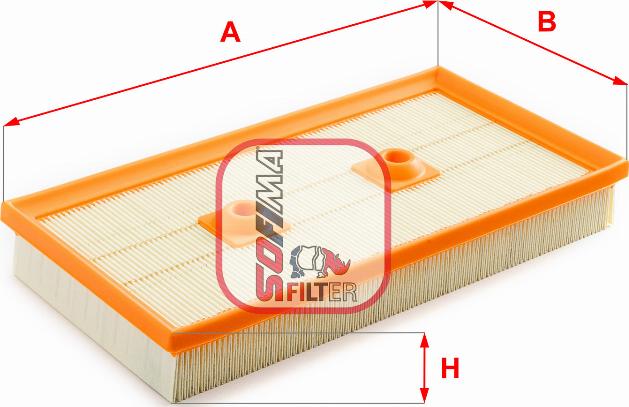 Sofima S 3209 A - Engine Air Filter car-mod.net