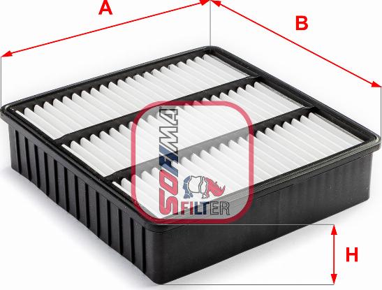 Sofima S 3275 A - Engine Air Filter car-mod.net