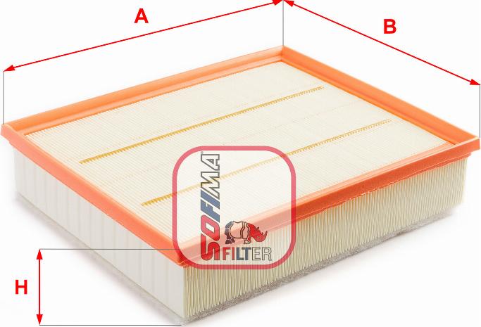Sofima S 3A41 A - Engine Air Filter car-mod.net