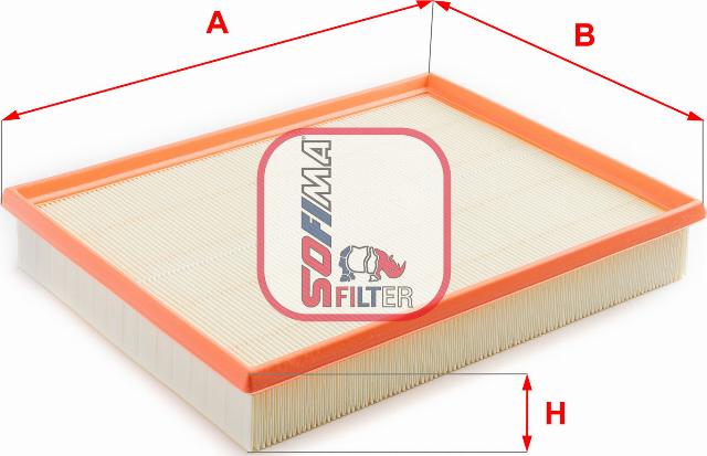 Sofima S 2023 A - Engine Air Filter car-mod.net